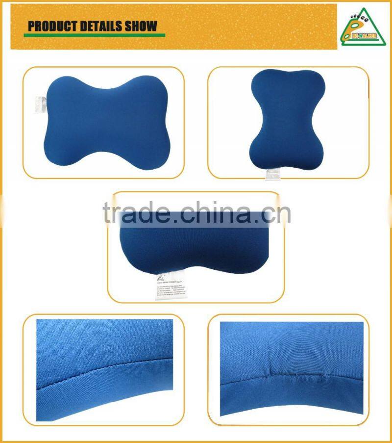 Bone Shape Soft Car Neck Pillow,Beads Filled Polyester Cushion