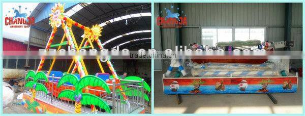 Children series playing amusement mini 3 seats carousel for rotating