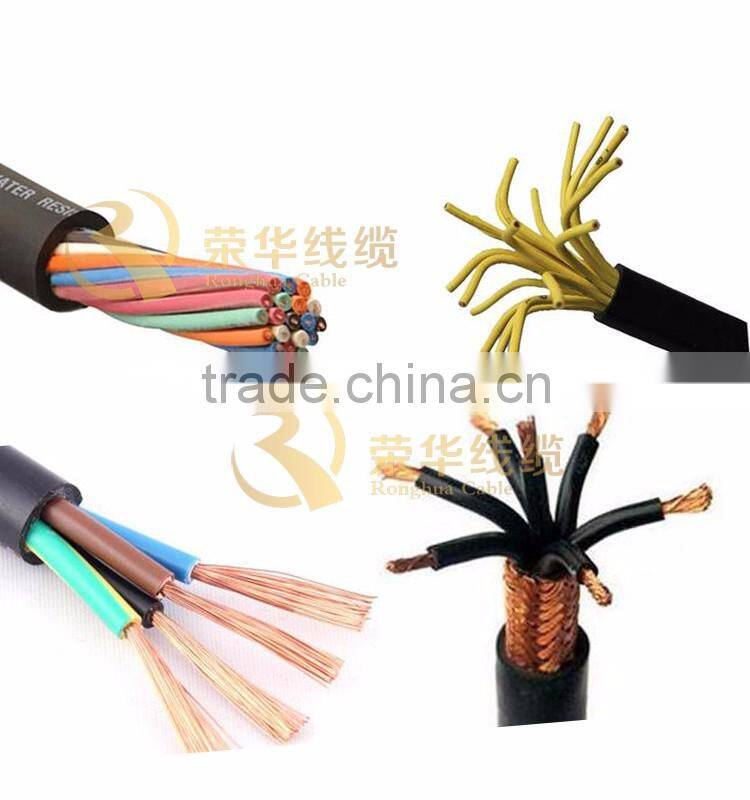 Copper Conductor Material and PE Jacket Control cable