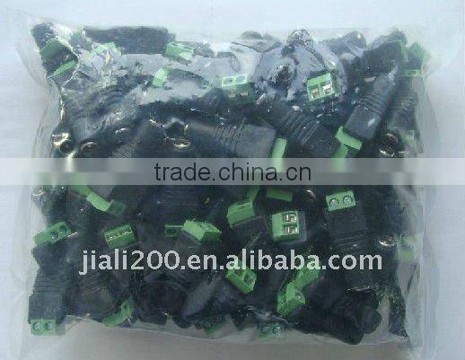2.1x5.5x10mm plug DC adapter for CCTV Camera
