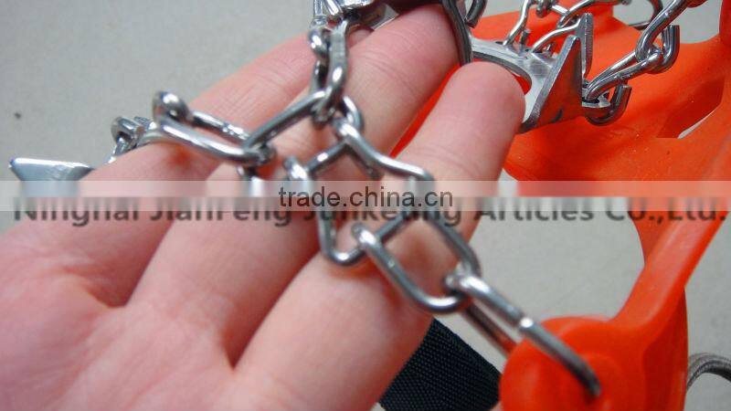 Favorable ice spiker attachable wheels for shoes