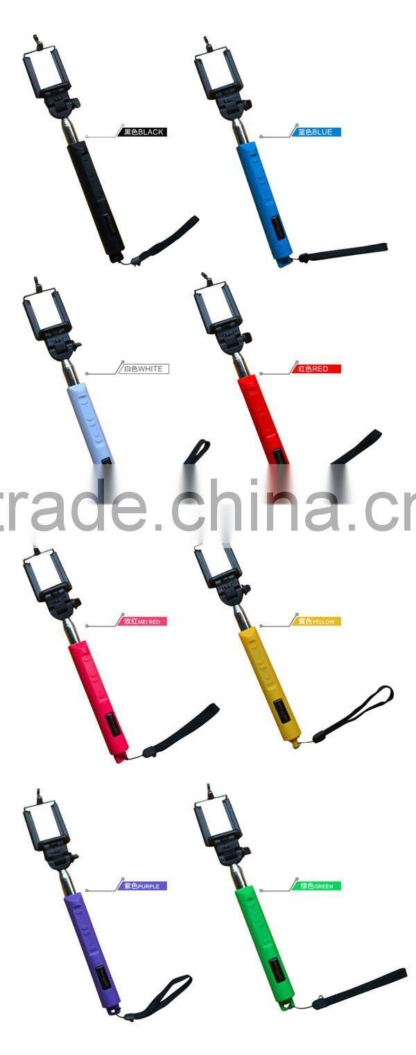 2015 Focusing Available Wireless Bluetooth Remote Control Monopod Self-timer