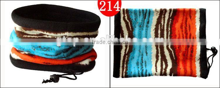 polar fleece winter neck warmer scarf 238