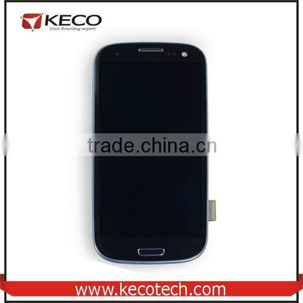 Phone LCD Display With Touch Digitizer Assembly For Samsung Galaxy S3, For Samsung Galaxy SIII I9300 LCD Screen Touch