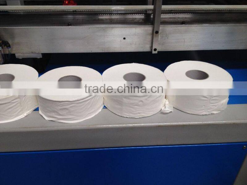 Low price full-automatic maxi roll paper cutting machine