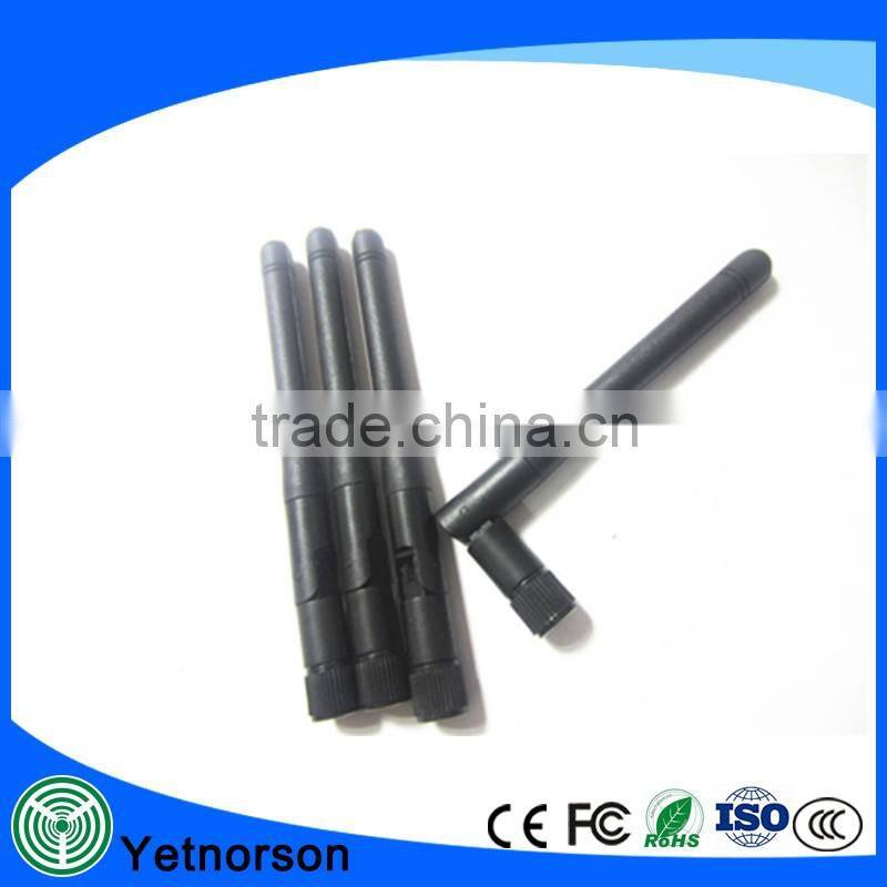 mini 433MHz whip Antenna 3dbi external rubber 433 MHz antenna with SMA connector