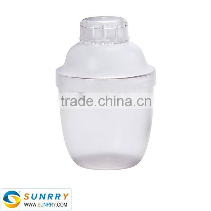 Promotional mini 800L cocktail shaker set made of PC