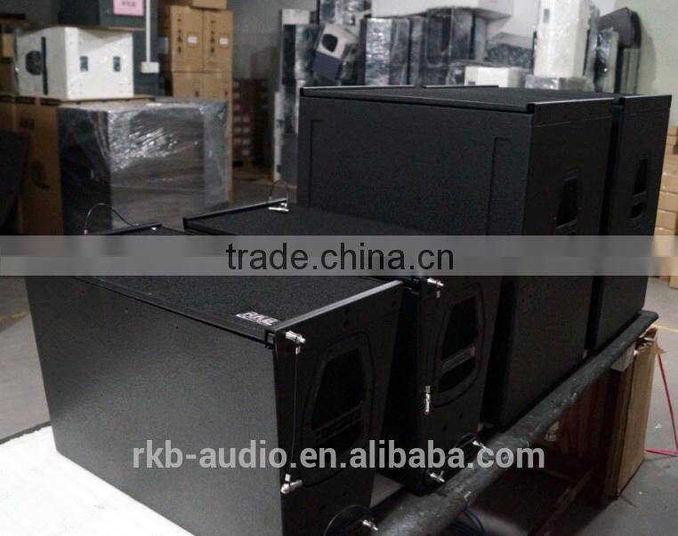 professional line array sound system/wooden speakers