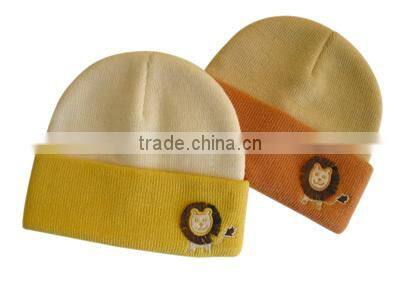 Fashion Winter promotional customized ribbed acrylic knitted headband collection with faux fur earmuff's