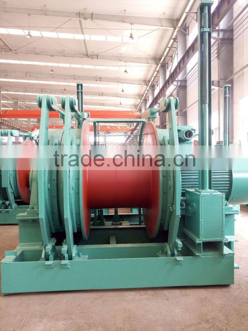 mining electric 6 ton 850 meter haulage winch