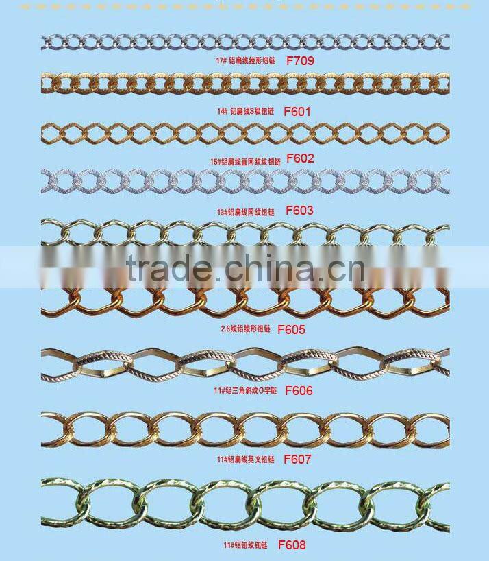 Large Link Aluminum Curb Chain
