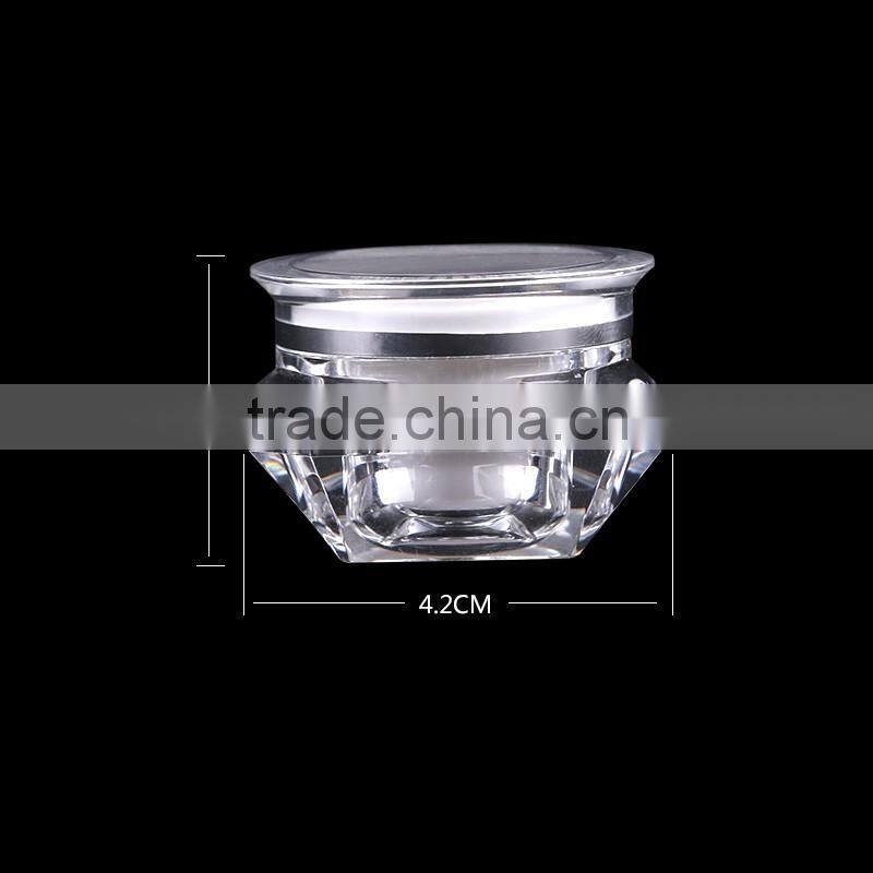 2016 Professional UV Led gel nail polish 5ml empty glass bottle