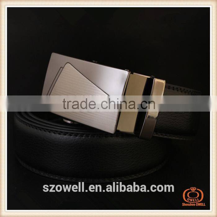 men and women leather belt for genuine leather blank fashion buckle belts