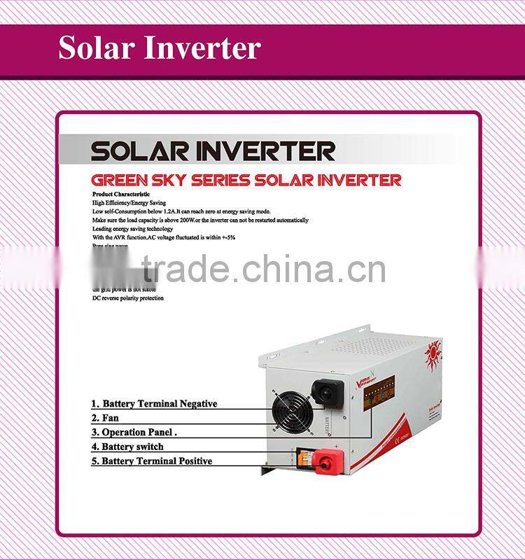 Multifit off gird with pure sine wave solar inverter