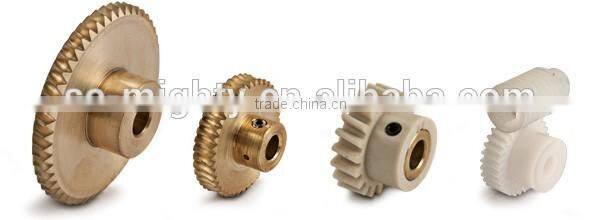 0.5M Wormgear In Brass With 18MM Outer Diameter