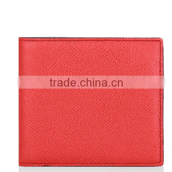 Wholesale 2016 manufacturer leather wallet with coin pocket