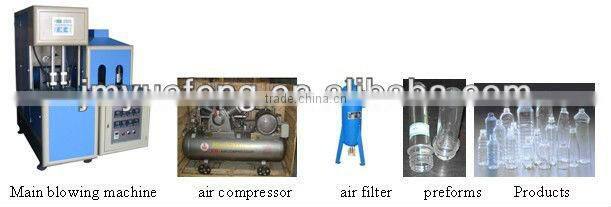 drinking water bottle making machine blowing machine