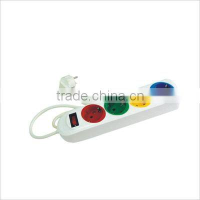 3-6 Ways 16A 220V-250V European Type Socket Outlet with USB