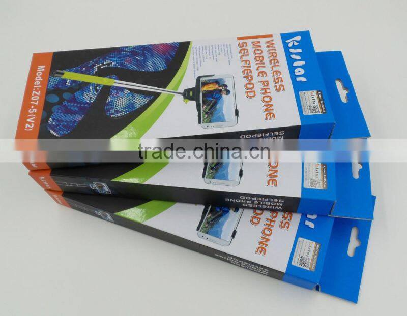 2014 camera accessory kjstar wireless shutter monopod for iphone with excellent quality