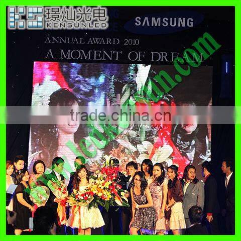 indoor party P8 stage background hot product rental led screen