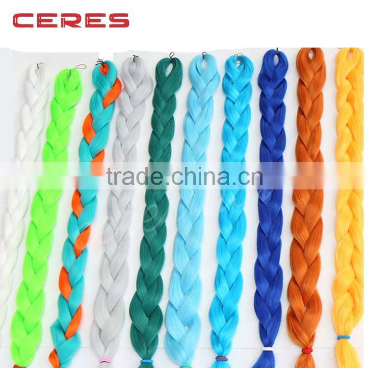 Wholesale synthetic braiding nubian twist hair,cheap pression braiding hair