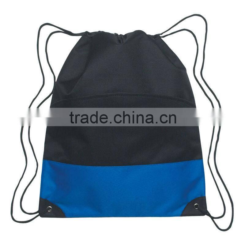 Drawstring Sports Pack-Black