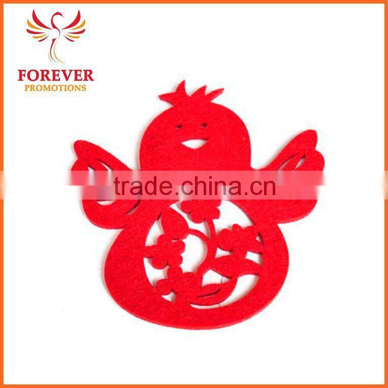 Hollowed Rabbit Felt Festival Decoration for Sale