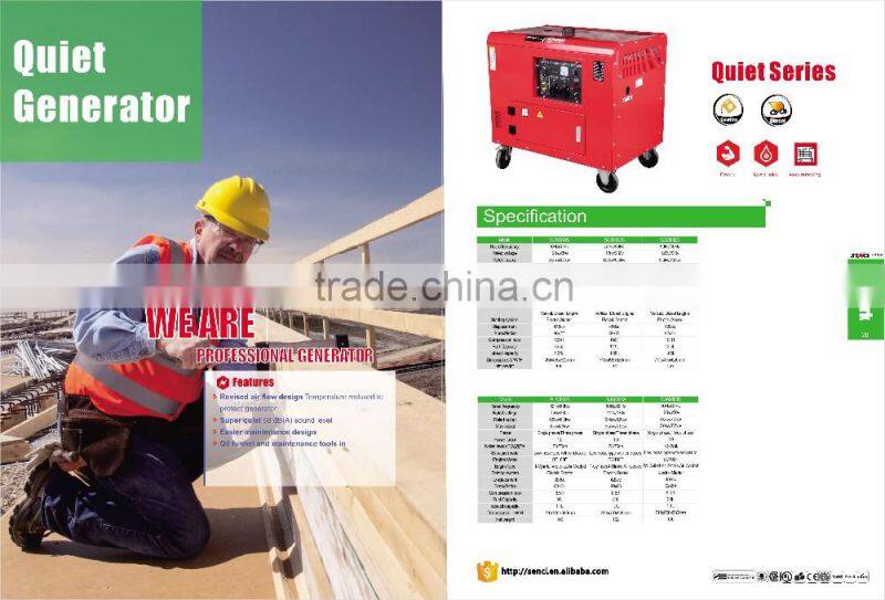 small silent diesel generator with price