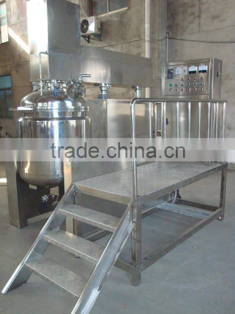 Shaving Cream Stainless Steel Vacuum Emulsifying Mixer