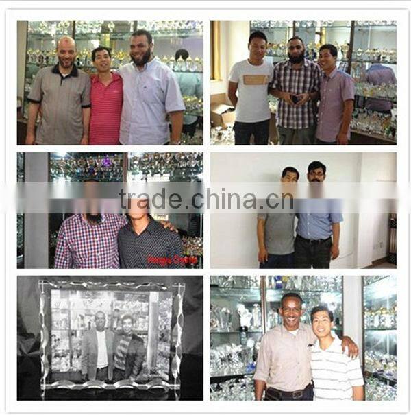 blank 3d laser engrave crystal cube