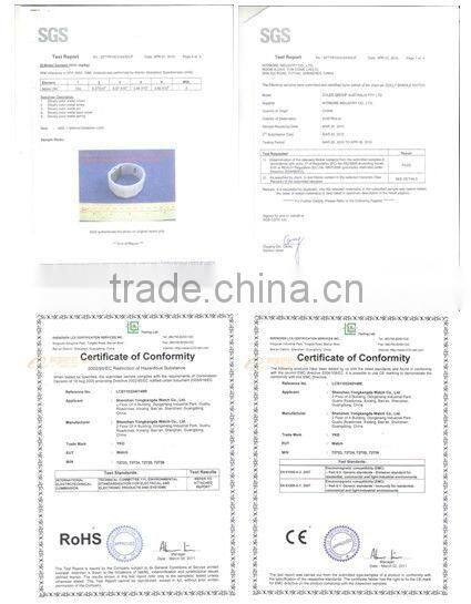 two time zone leather watches from China