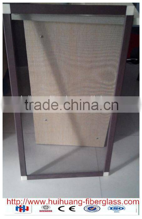 Aluminum Alloy Fiberglass Insect Screen For Windows
