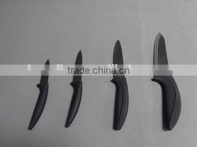 Black color blade and handle, Superior quality kitchen knife, universal use zirconium material blade