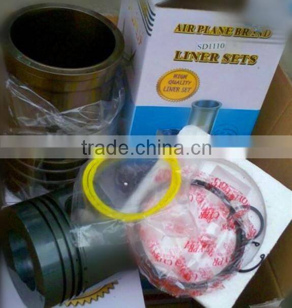 SD1110 cylinder liner and piston kit for tractor spare parts