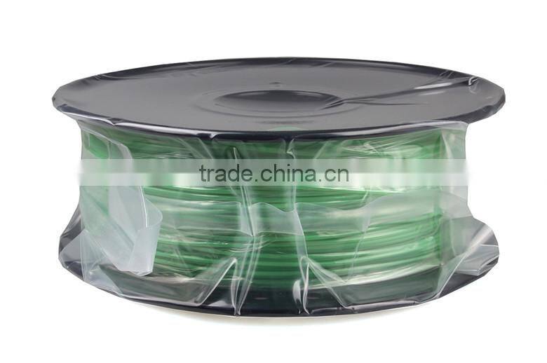 3D printer metal Material Filament ABS color changed by temperature From Green to Yellow