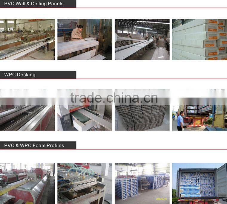 Torus Solid American PVC White Painted Timber/Skirting Board/Profiles & Mouldings for floor ceiling decoration