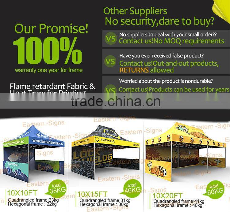 China Factory Sale Exhibition Design Anti-Uv 3X6M Outdoor Exhibition Tent
