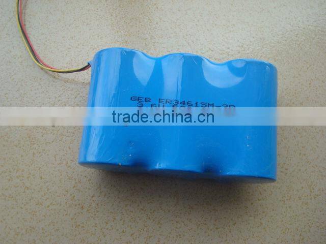 19Ah 13Ah ER34615 lithium primary battery