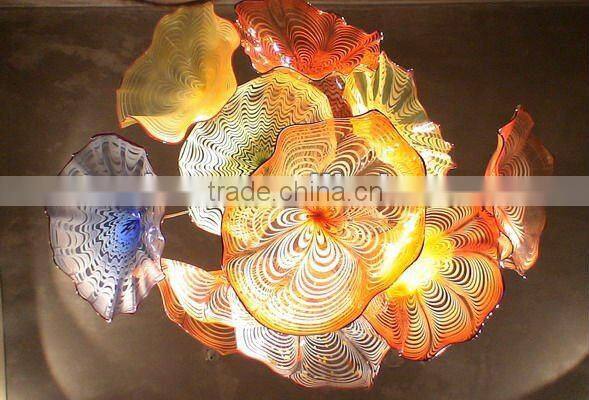 Multi Platter Chandelier xo-8010-0 and plate Chandelier and decoration plate chandelier