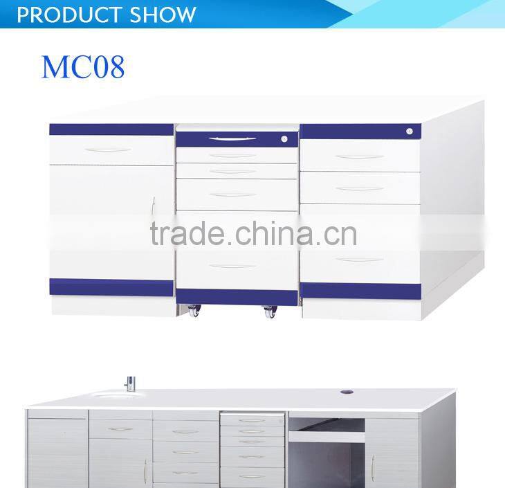 wheels medical assistance cabinet dental and hospital cabinet
