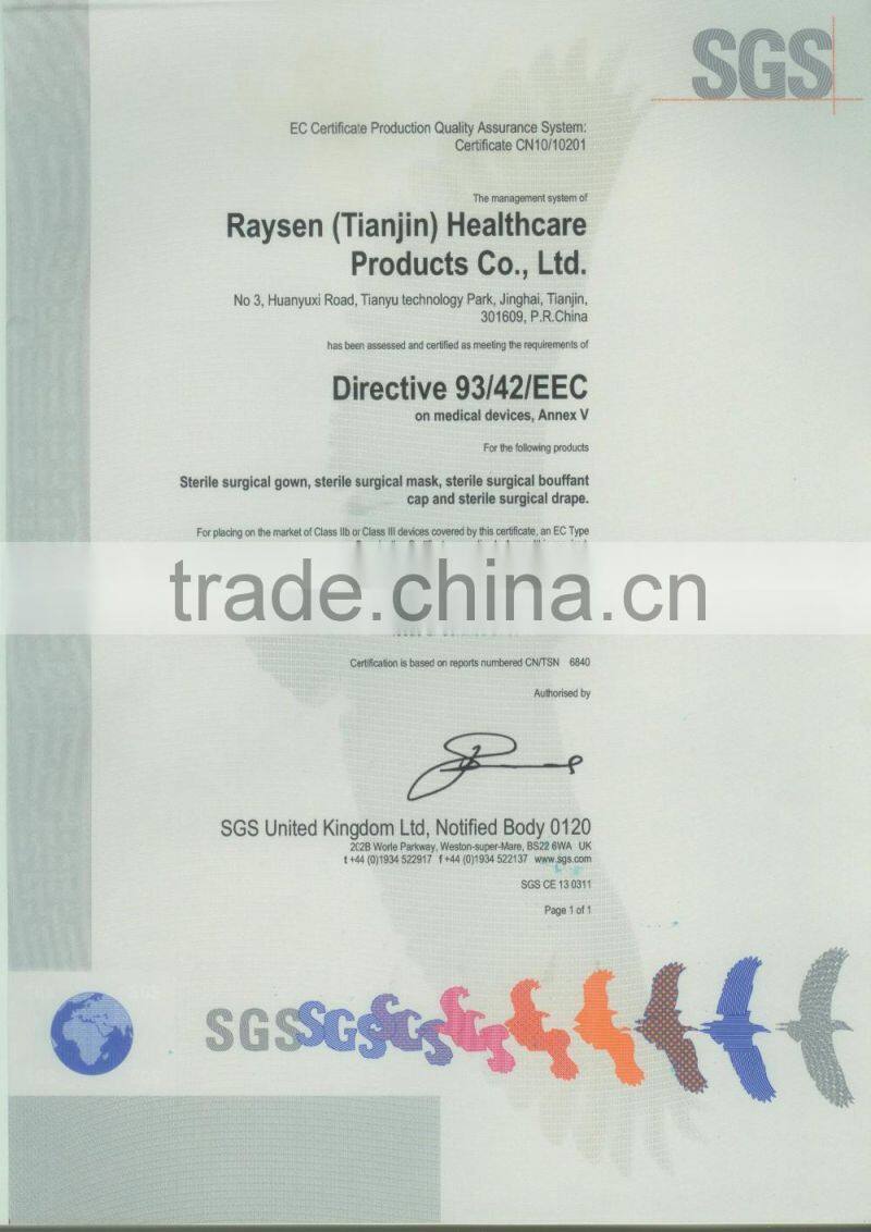 High Class Doctor's Medical Bouffant Cap