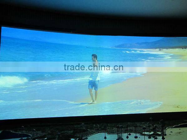 Projection Screen Edge Blending Chariot Tech Software System used in cinema