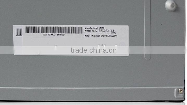 15" AUO LCD panel G150XG03 V3 with 180 degree flip display, wide viewing angle