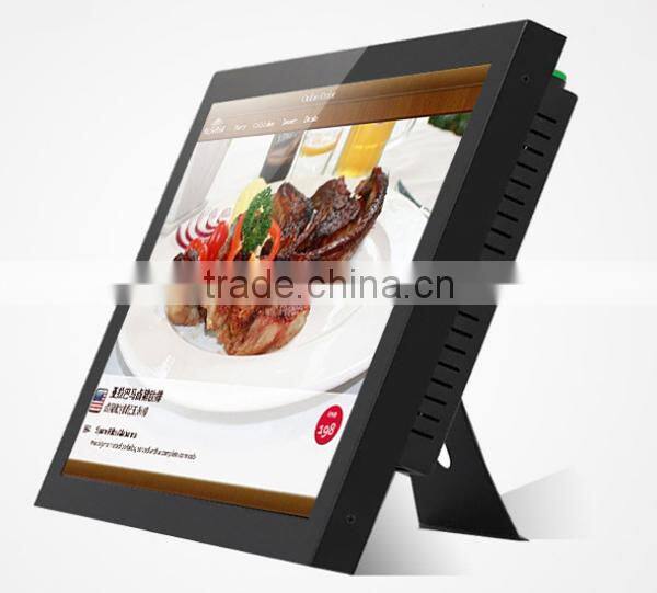 17inch all in one touchscreen pc white with Five wire resistive touchscreen