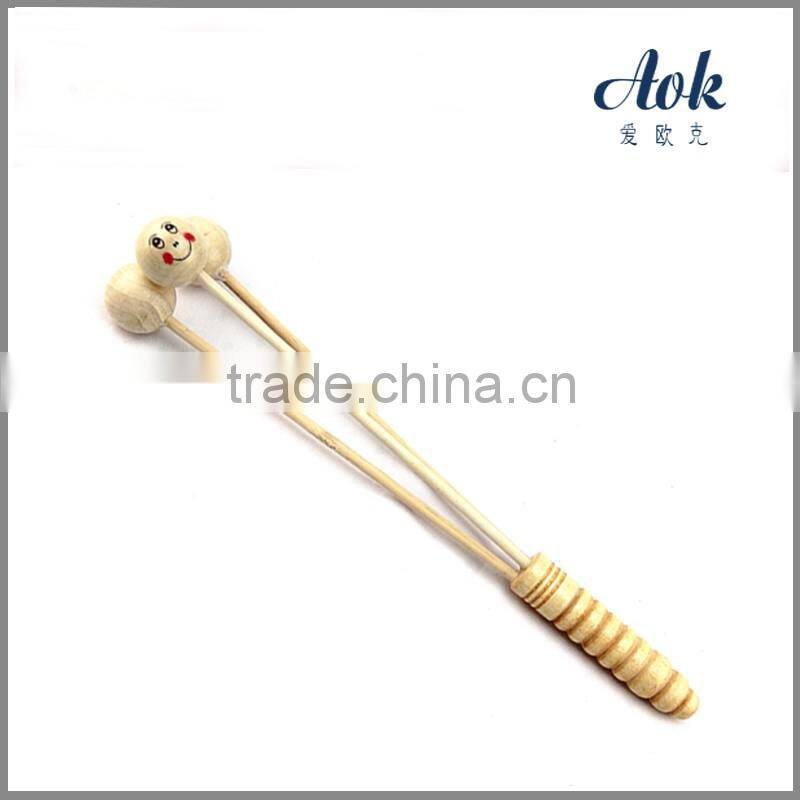 Three small ball manual massage hammer