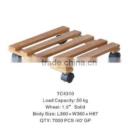 Wooden flower dolly TC4310