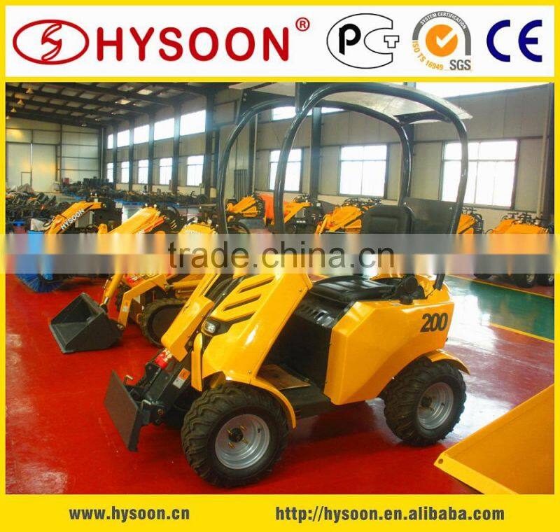 HY200 small garden wheel loader for sale