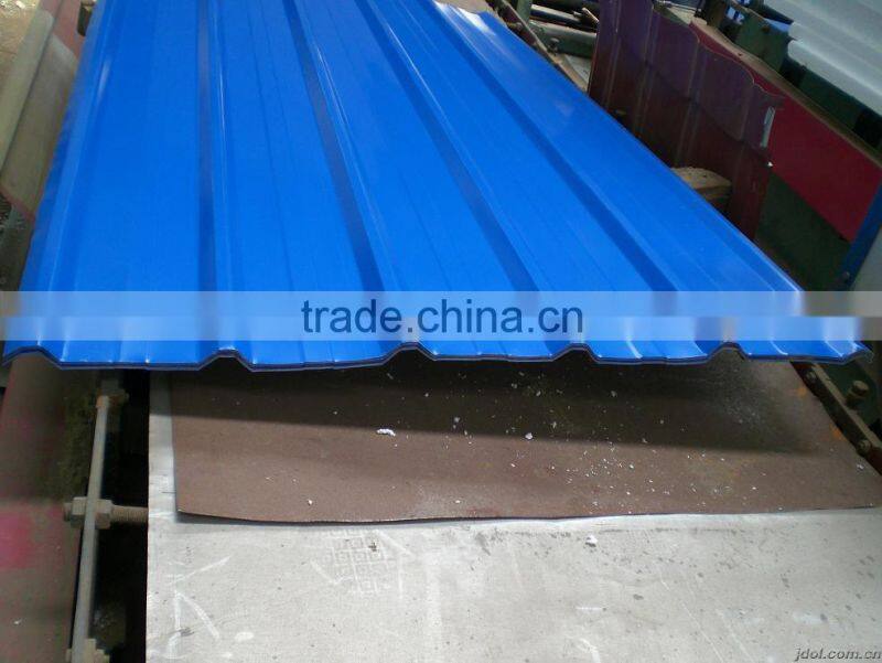 Building / roofing material cold rolled galvanized corrugated steel sheet