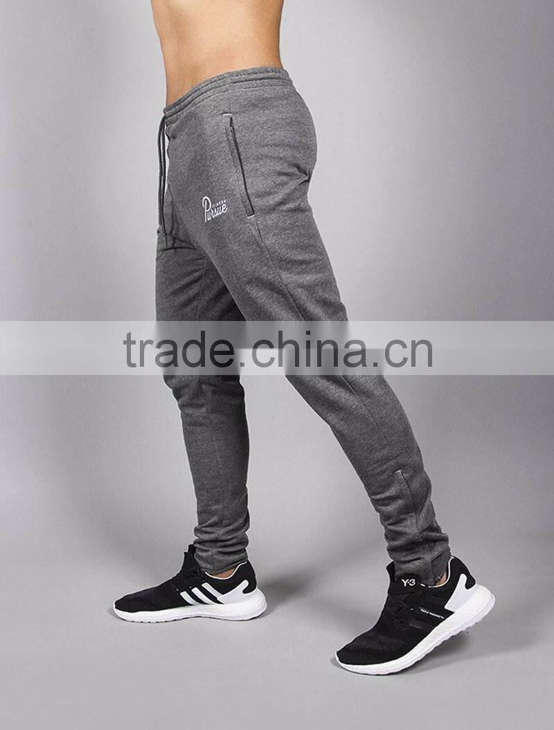 wholesale men's zips leg jogger pants custom joggers for men