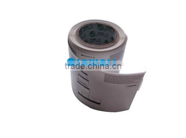 (2014 Hot )Custom self adhesive barcode label paper, shipping labels, direct thermal label sticker, scale label,